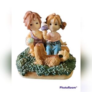 Life Lessons "Puppy Pranks" figurine